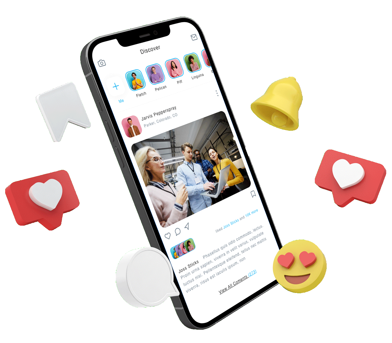 Смартфон з емодзі